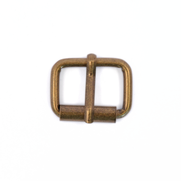 Boucle à rouleau – Vieux Laiton – 20 mm