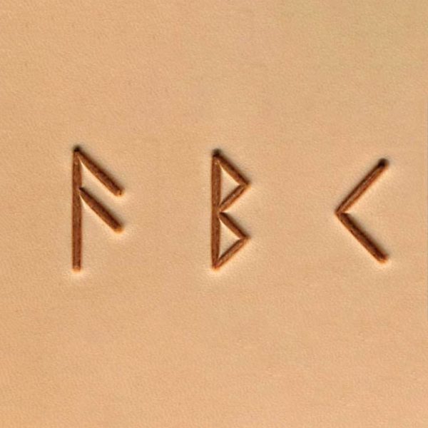 Matoir « 3D » alphabet runique