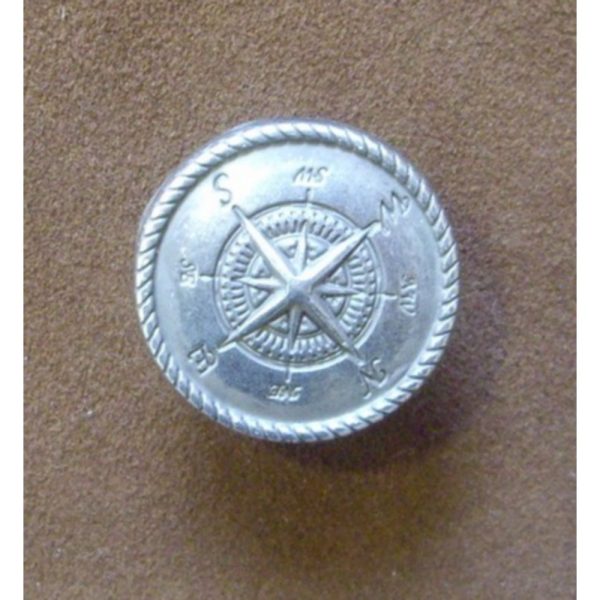 Concho compas pour cuir
