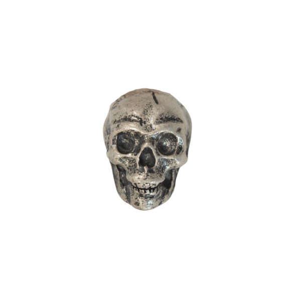 Concho Crâne XL Vieil Argent