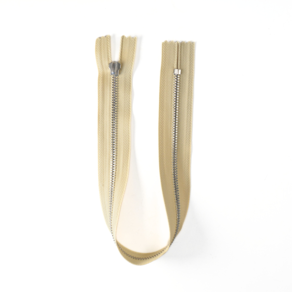 [FIN DE SÉRIE] Lot Fermetures à glissières – Beige 39 cm