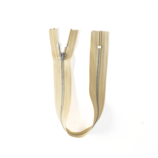 [FIN DE SÉRIE] Lot Fermetures à glissières – Beige 34 cm