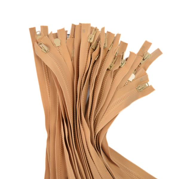 [FIN DE SÉRIE] Lot Fermetures à glissières – Beige 30 cm