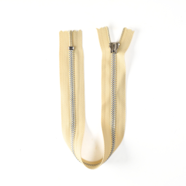 [FIN DE SÉRIE] Lot Fermetures à glissières – Beige 30 cm