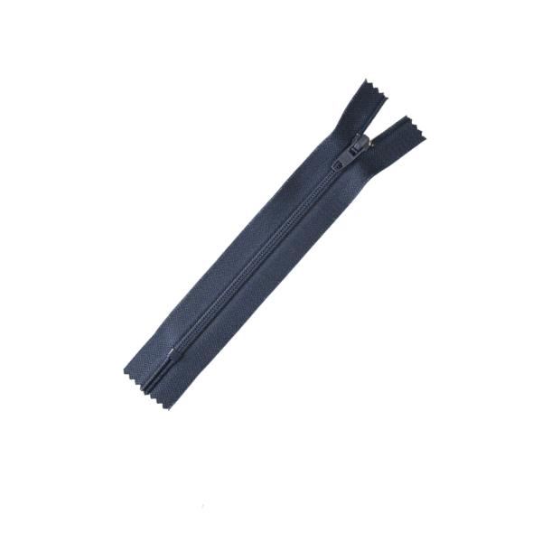 [FIN DE SÉRIE] Lot Fermetures à glissières – Bleu 15 cm