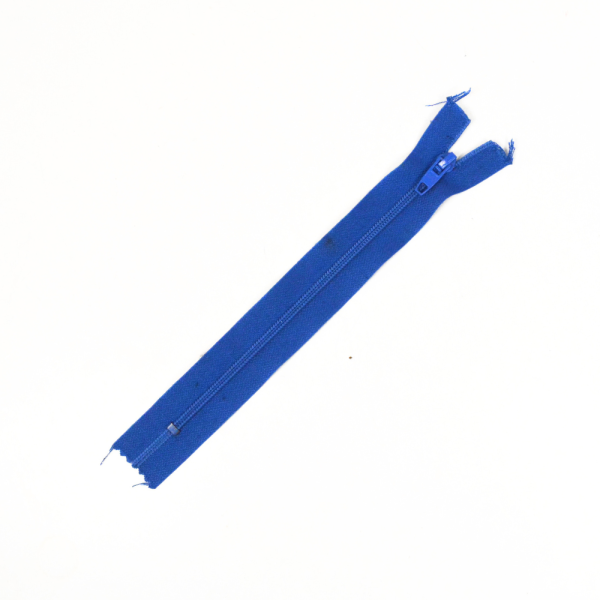 [FIN DE SÉRIE] Lot Fermetures à glissières – Bleu 19 cm