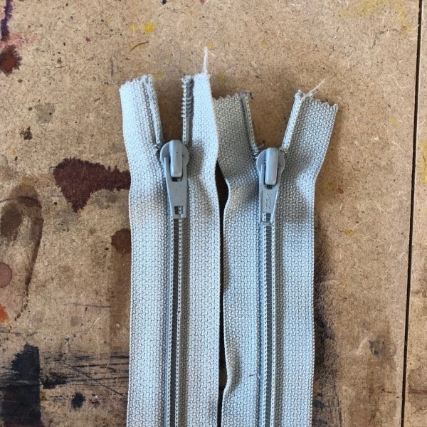 Fermeture à glissière bleu, YKK 18 cm