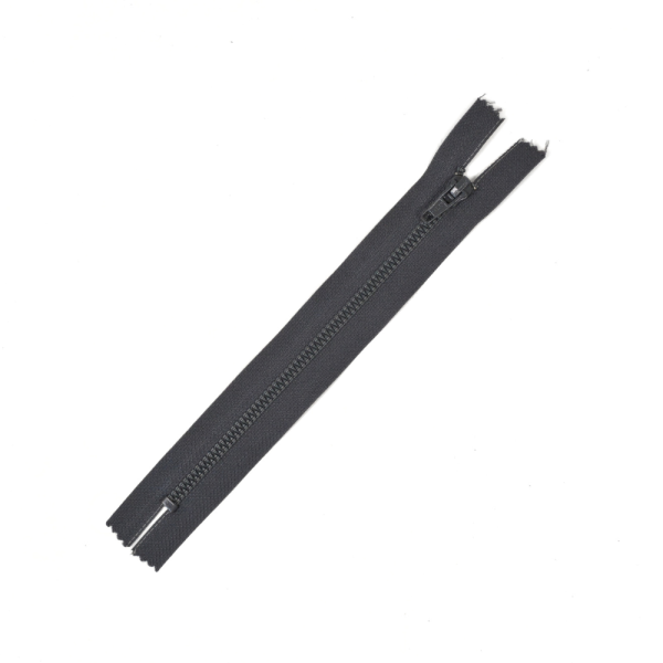 [FIN DE SÉRIE] Lot Fermetures à glissières – Gris 19 cm