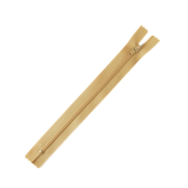 [FIN DE SÉRIE] Lot Fermetures à glissières – Beige 18 cm