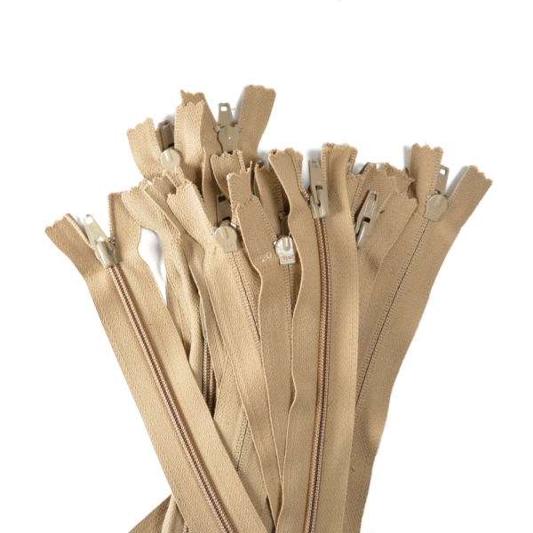 [FIN DE SÉRIE] Lot Fermetures à glissières – Gris 20 cm