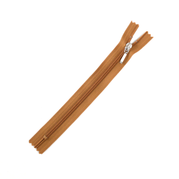 [FIN DE SÉRIE] Lot Fermetures à glissières – Marron 20 cm