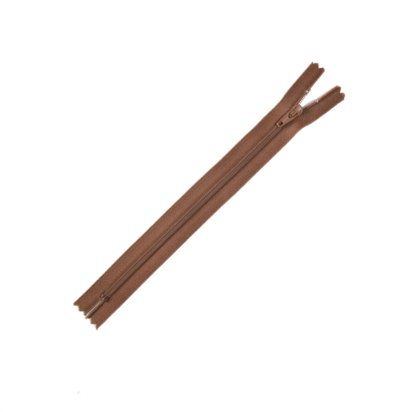 [FIN DE SÉRIE] Lot Fermetures à glissières – Marron 20 cm