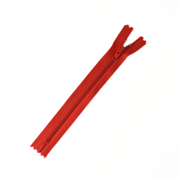 [FIN DE SÉRIE] Lot Fermetures à glissières – Rouge 16 cm