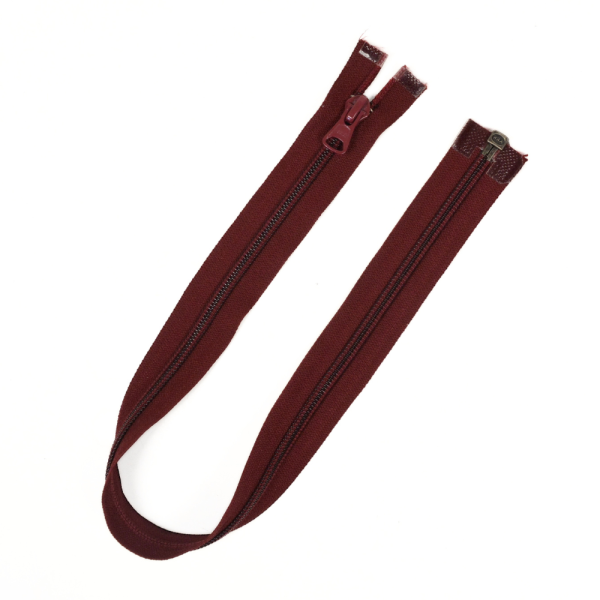 [FIN DE SÉRIE] Lot Fermetures à glissières – Bordeaux 54 cm
