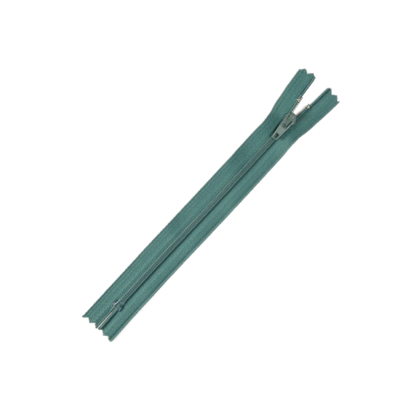 [FIN DE SÉRIE] Lot Fermetures à glissières – Vert 18 cm