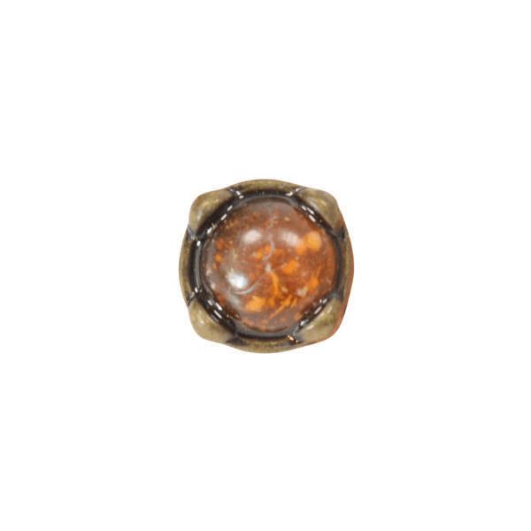 Rivet faux ambre