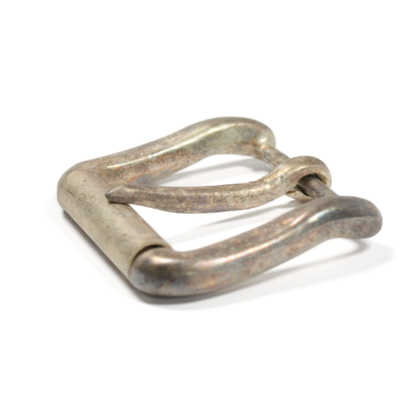 Boucle – Vieil argent – 39 mm