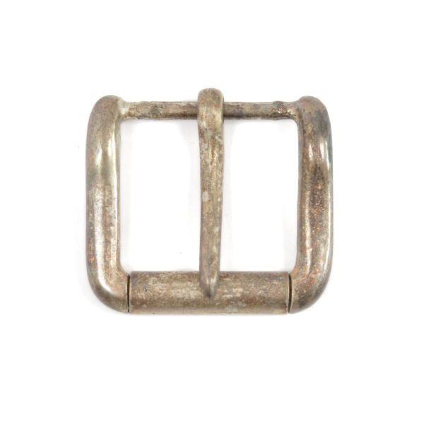 Boucle – Vieil argent – 39 mm