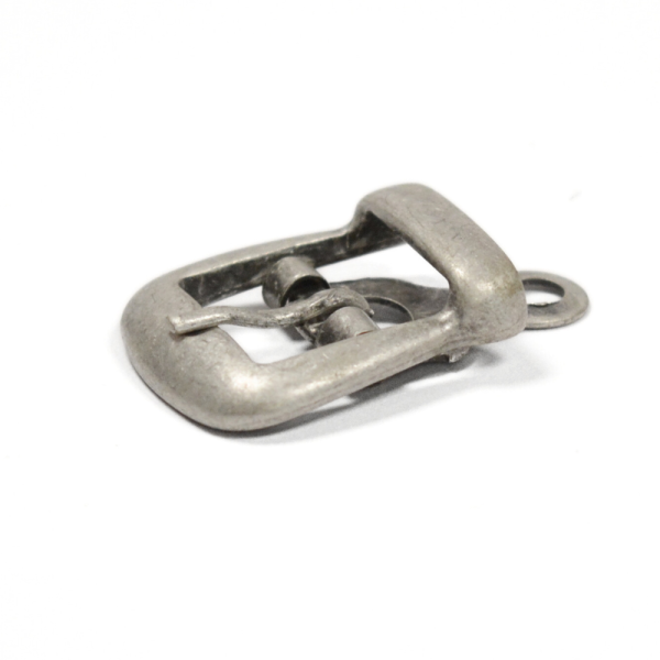 Boucle à chape – Vieil argent – 15 mm