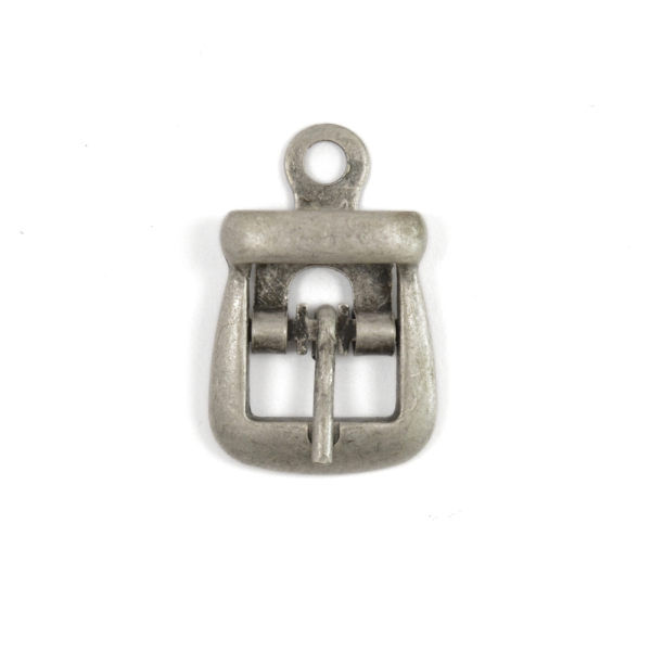 Boucle à chape – Vieil argent – 15 mm