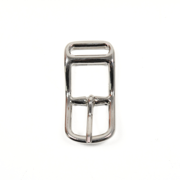 Boucle à passant – Nickel – 15 mm