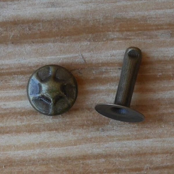 Grands rivets vintages pour cuir – Tandy Leather