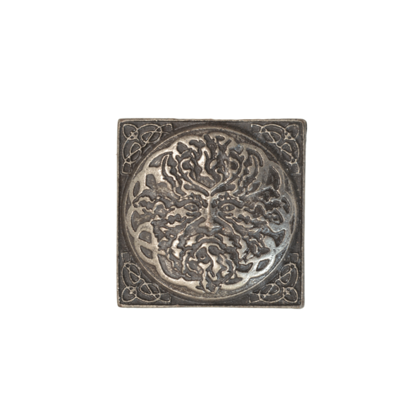 Green man argent
