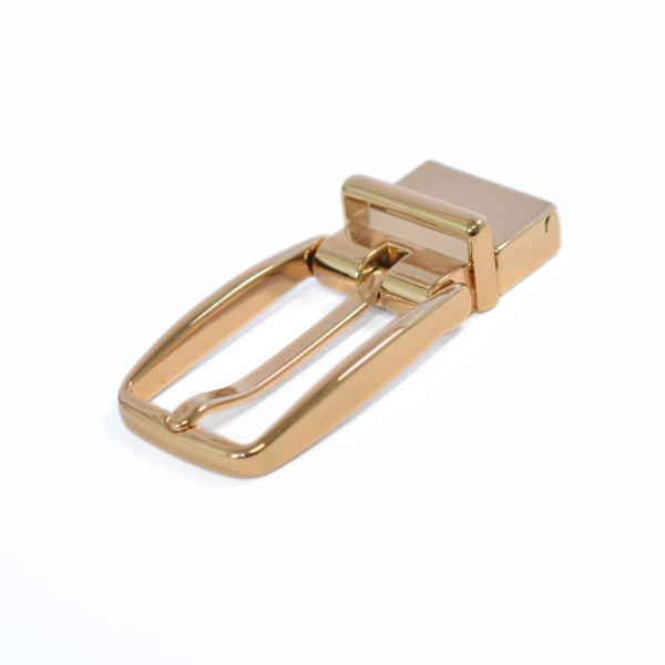 Boucle à griffe + passant – Or rose – 25 mm – GX0189TC