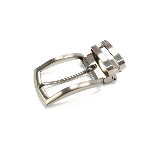 Boucle à griffe + passants – Nickel – 35 mm – JC0061