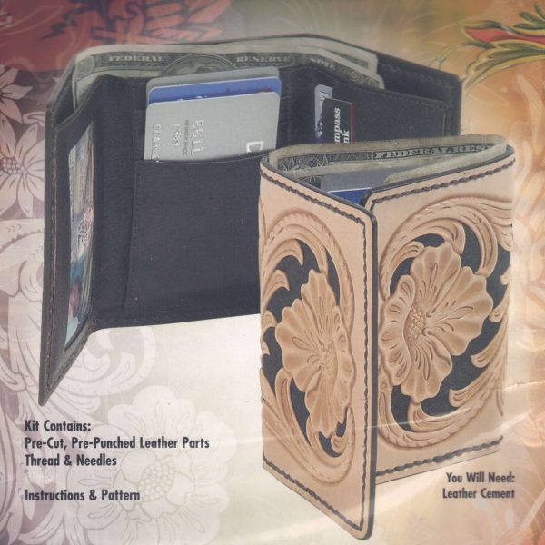 Kit portefeuille à trois volets – Tandy Leather