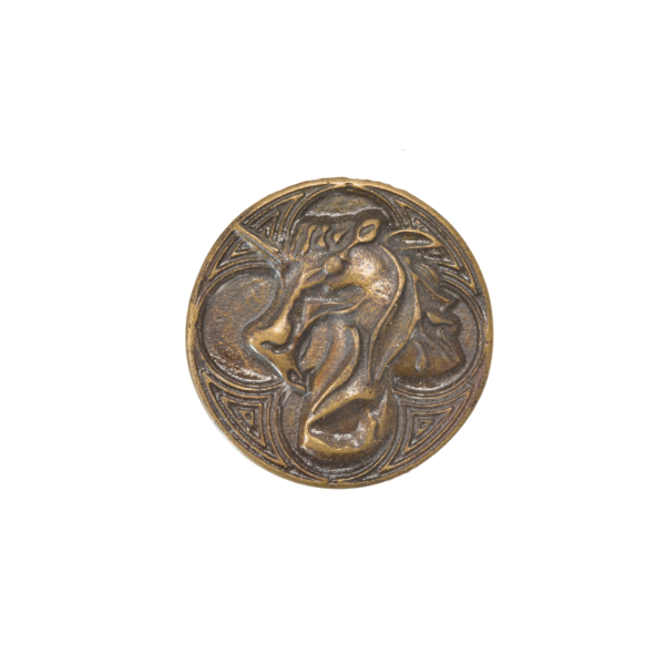 Licorne vieux laiton