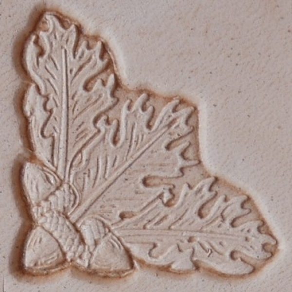 Matoir « 3D » Feuille de chêne et glands