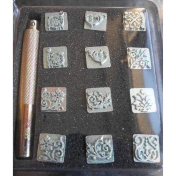 Matoir cuir coffret floral 3D mini