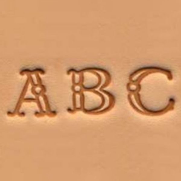 Jeu des 26 lettres de l’alphabet à frapper – 0,95 cm