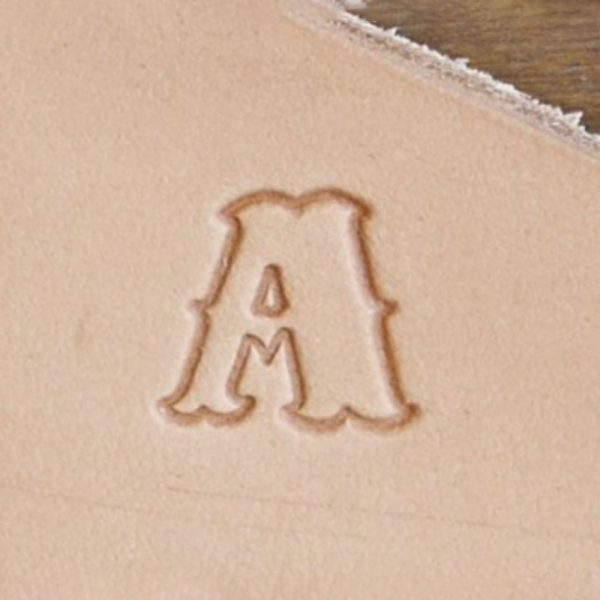 Matoir cuir lettres 1,25 cm