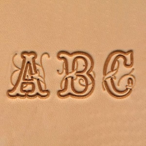 Matoir cuir coffret lettres 1,9 cm