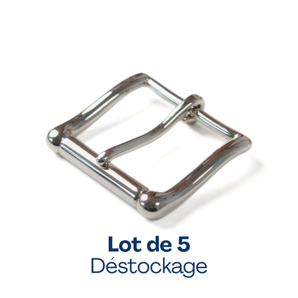 [FIN DE SÉRIE] Boucle – Nickel – 40 mm – MB0919R