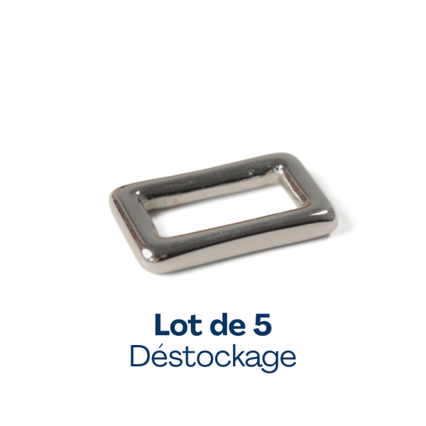 [FIN DE SÉRIE] Rectangle de réglage – Nickel – 20 mm – MB1012