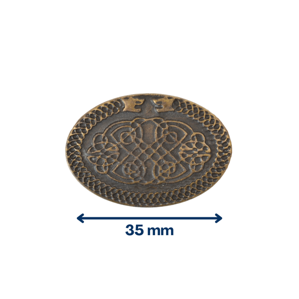 Concho Médaillon du lion