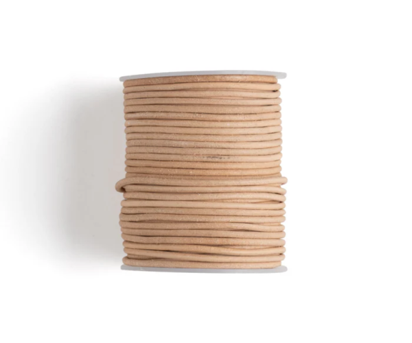 Lacet rond naturel Tandy Leather