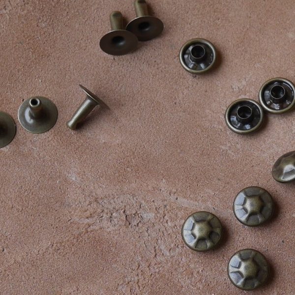 Rivets vintages tailles moyennes pour cuir – Tandy Leather