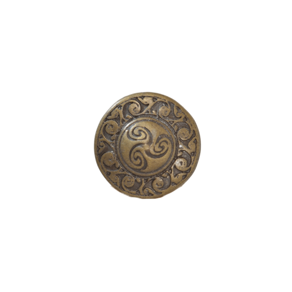 Cercle celtic vieux laiton