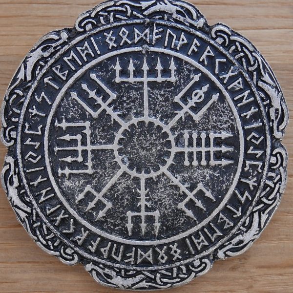 Rune Vegvisir argent